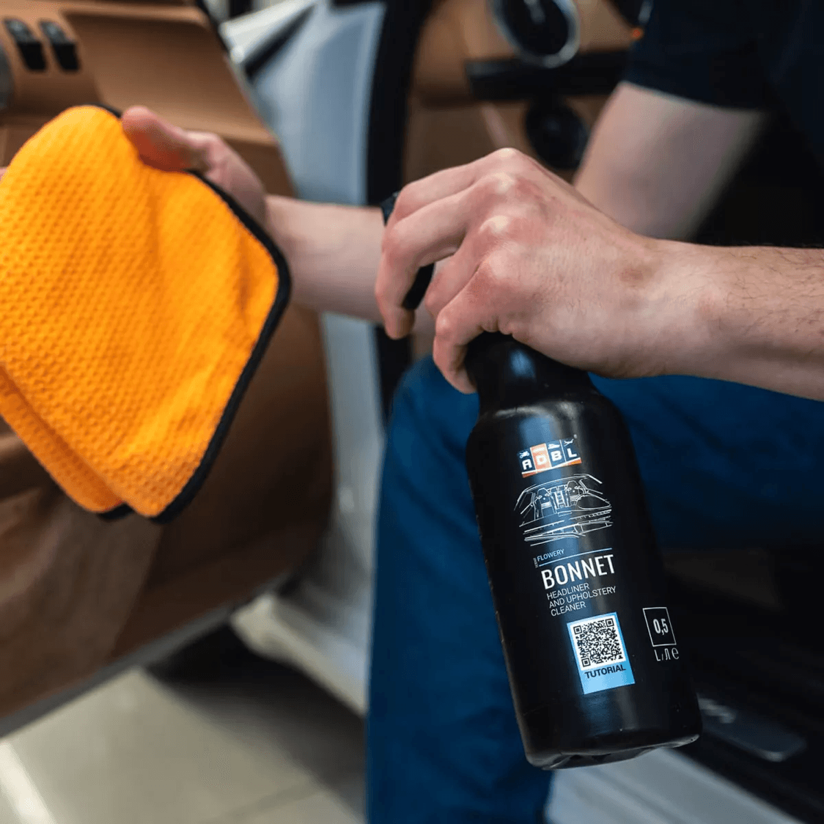ADBL Bonnet Textil- und Polsterreiniger mit Canyon Trigger 500ml
