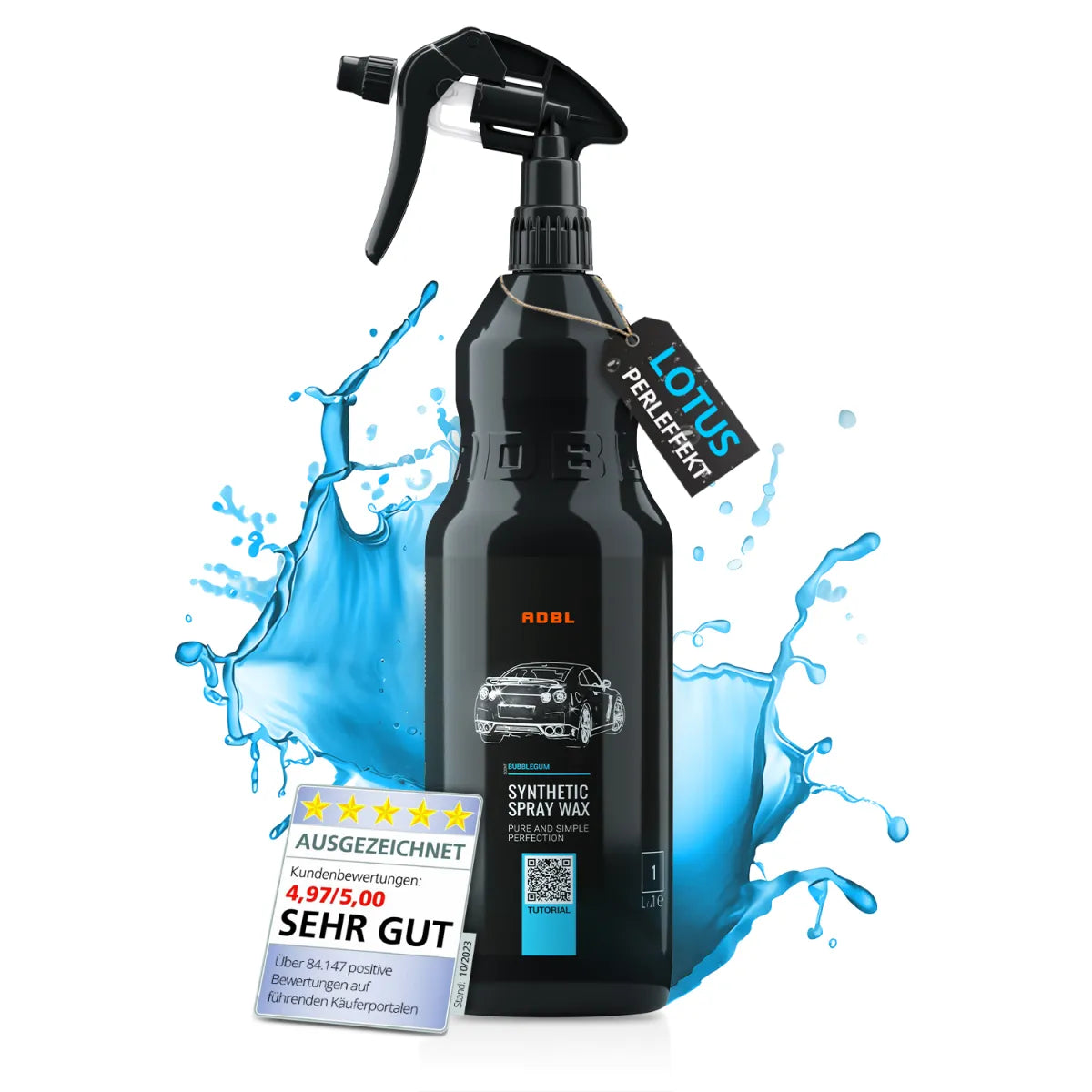 ADBL Synthetic Spray Wax Sprühflasche 1 Liter