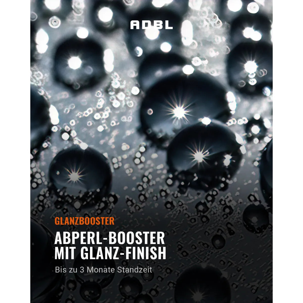 Wasserabperl-Effekt auf Lack nach ADBL Synthetic Spray Wax