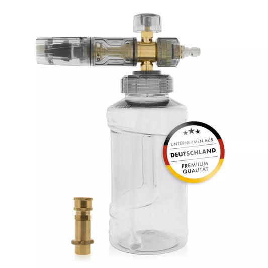 chemicalworkz Foam Lance Schaumkanone mit 1-Liter-Behälter und Skala