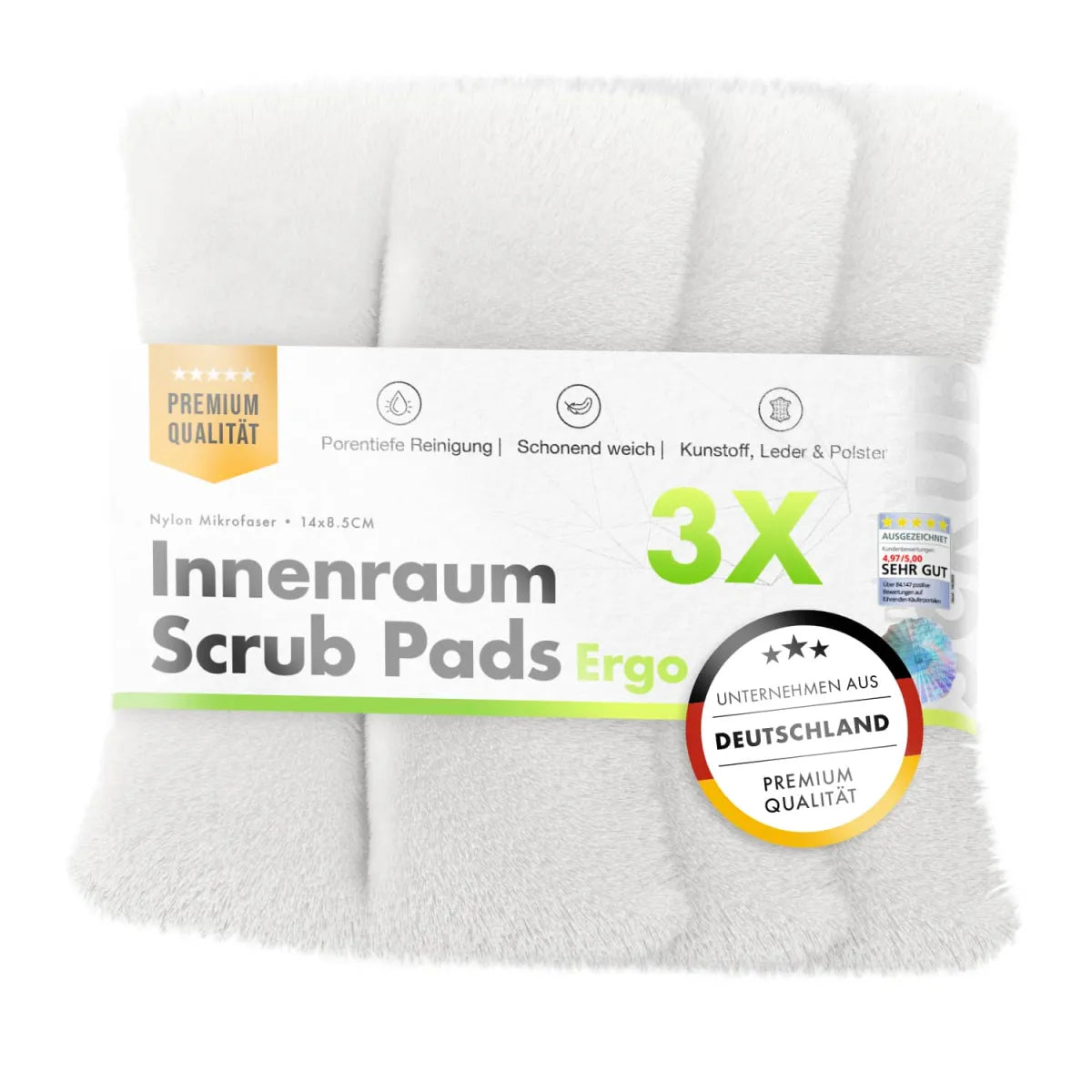 chemicalworkz Interior Cleaning Pad Ergo im 3er-Set