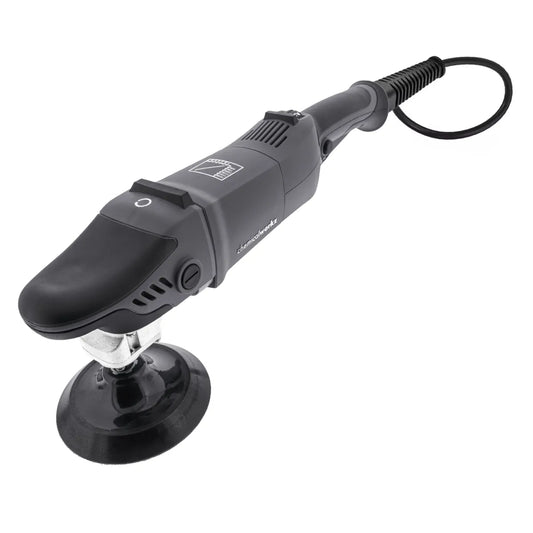 chemicalworkz® Rotary Poliermaschine – 1200W Rotationspolierer mit Stütztellern und Zubehör, für professionelle Fahrzeugaufbereitung