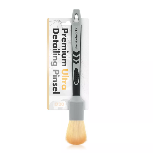 chemicalworkz Ultra Soft Detailing Brush 20 mm – professioneller Reinigungspinsel für empfindliche Oberflächen im Auto-Innenraum