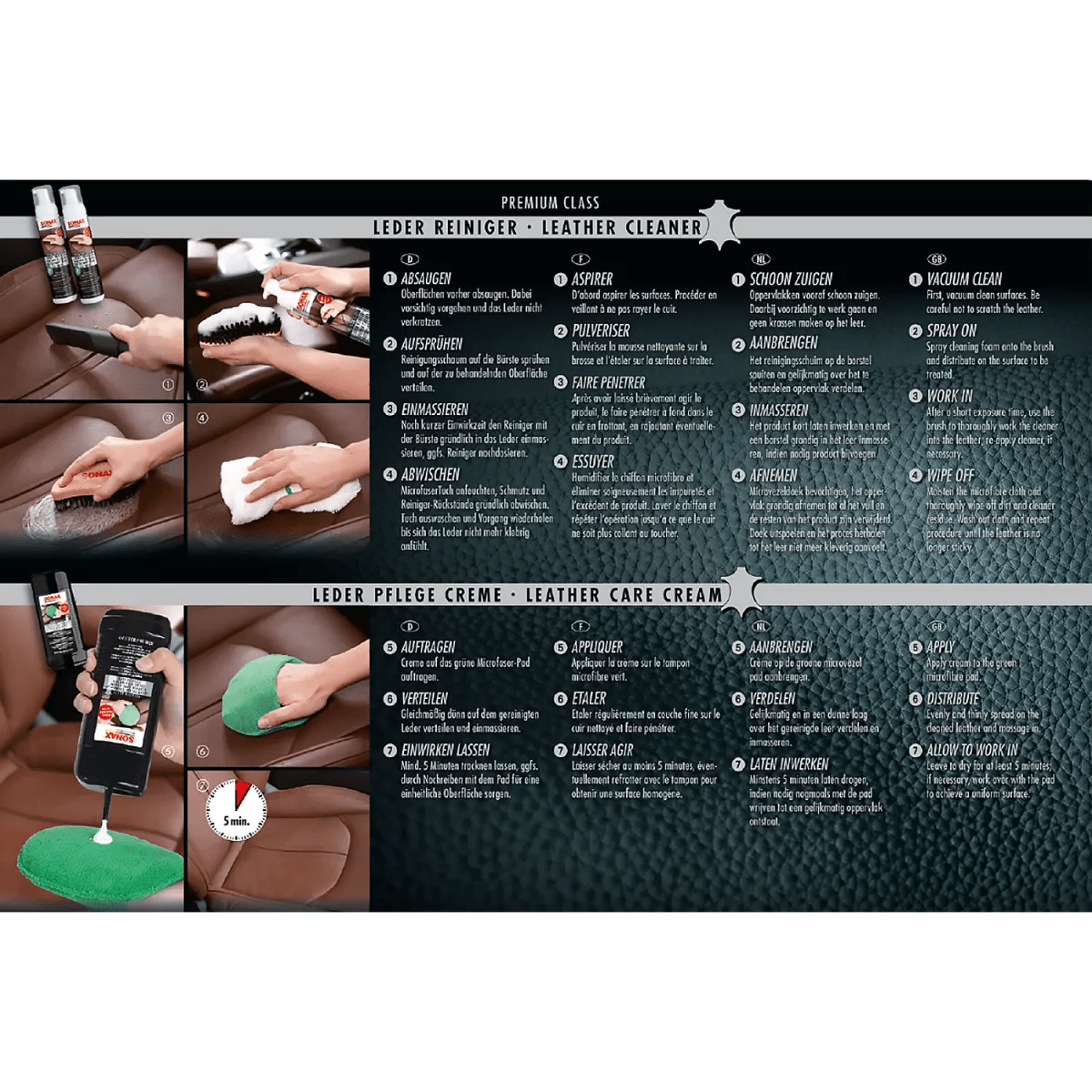 SONAX PREMIUM CLASS LederPflegeSet