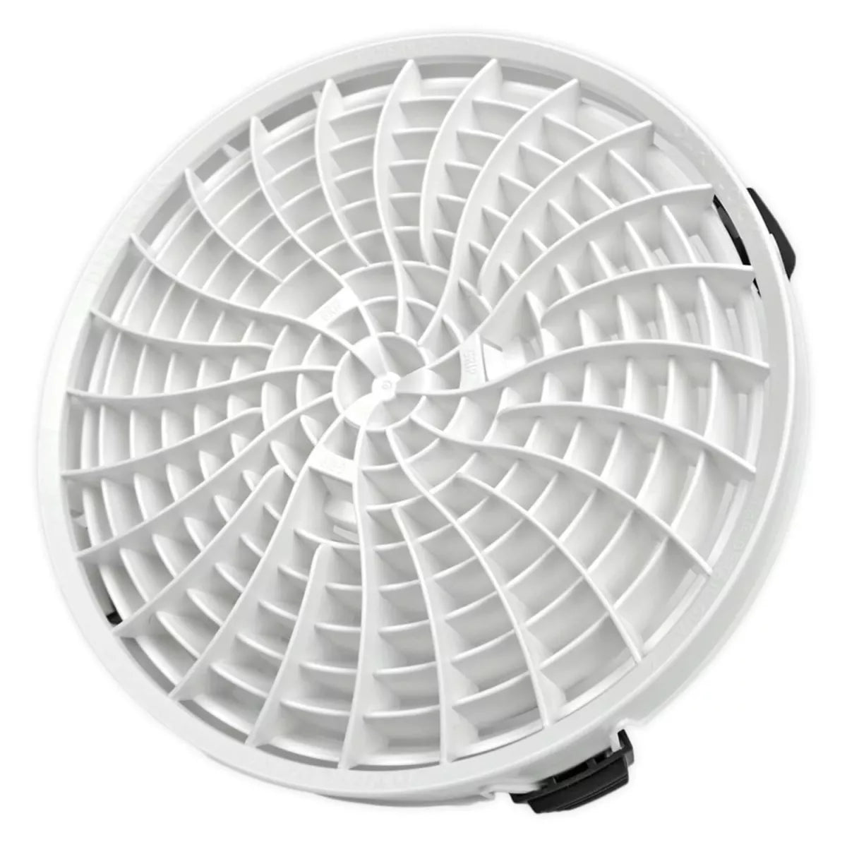 Dirt Lock Filtersystem eingesetzt in Wascheimer