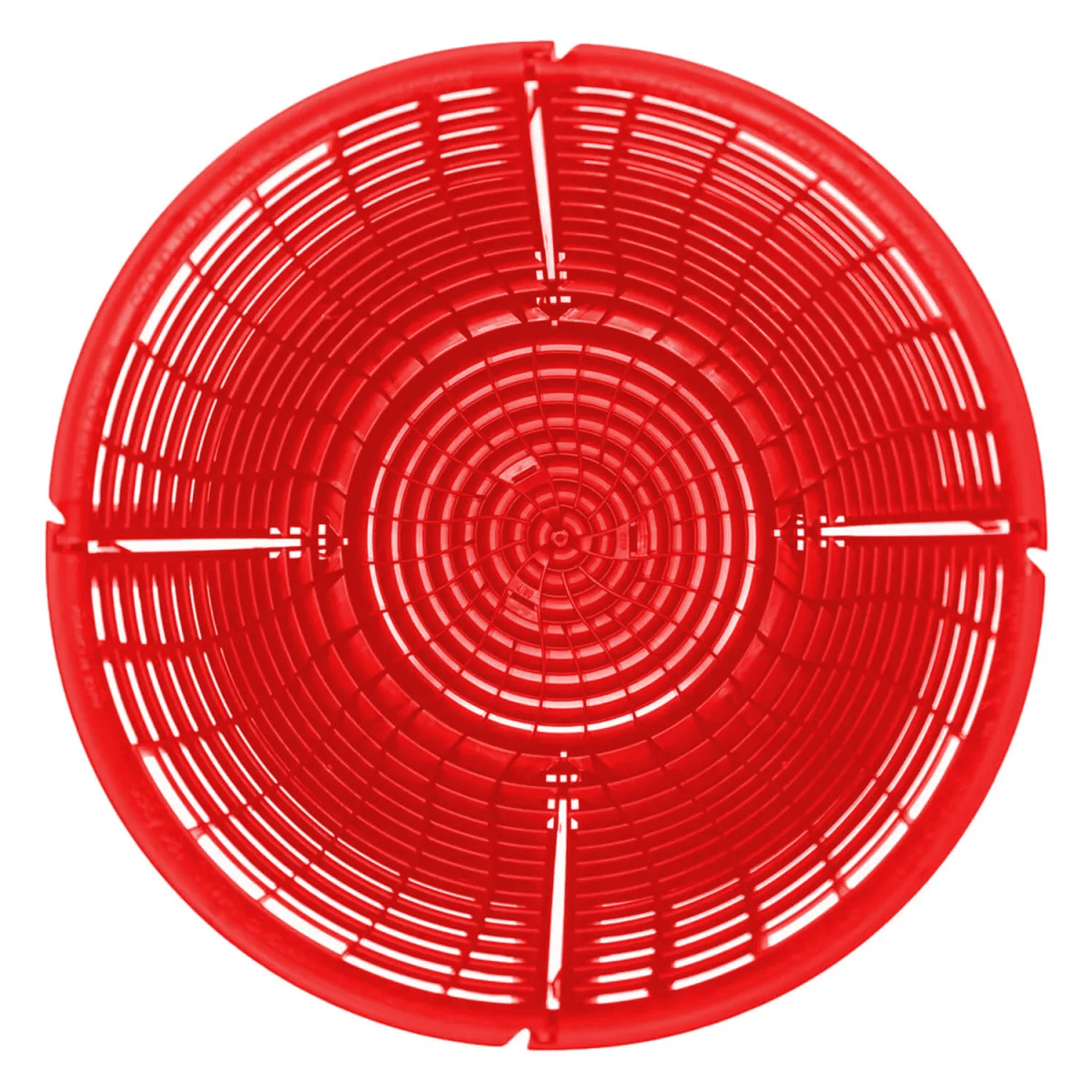 The Detail Guardz Plastic Scrub Wall Aufsatz rot