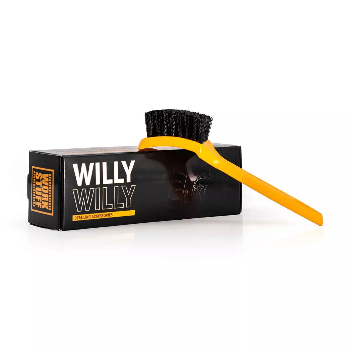 Work Stuff Willy Willy Tire Brush – Hochwertige Reifenbürste für effektive Reinigung von Reifenflanken und schwer erreichbaren Bereichen