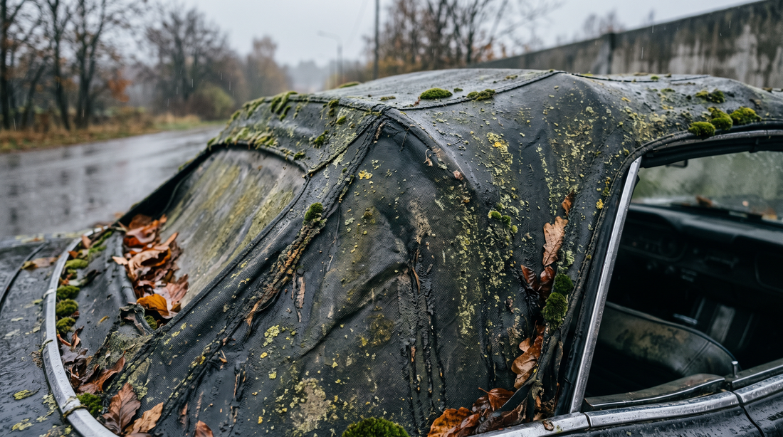 Cabrio-Verdeck pflegen im Herbst: So schützt du Stoff & Nähte vor Nässe und Schimmel