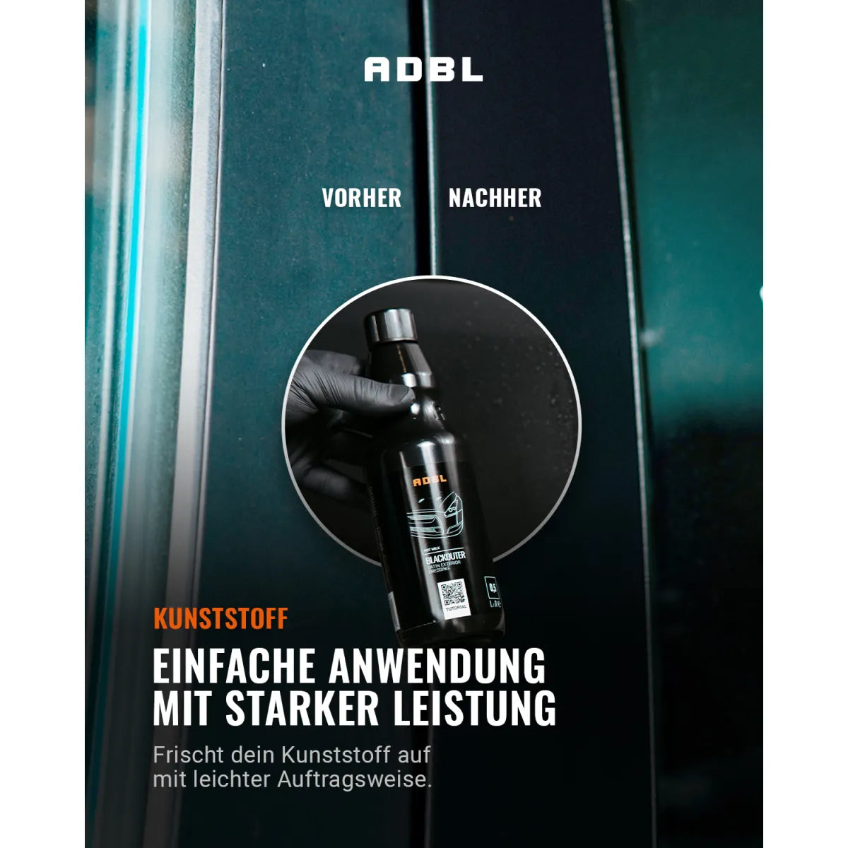 ADBL Blackouter 500ml Pflege für verblasste Kunststoffe