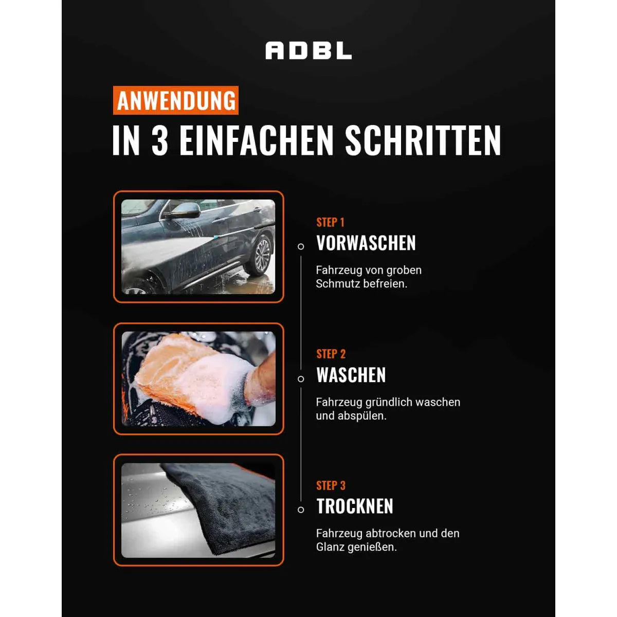 ADBL Snowball Autoshampoo mit Kirschduft