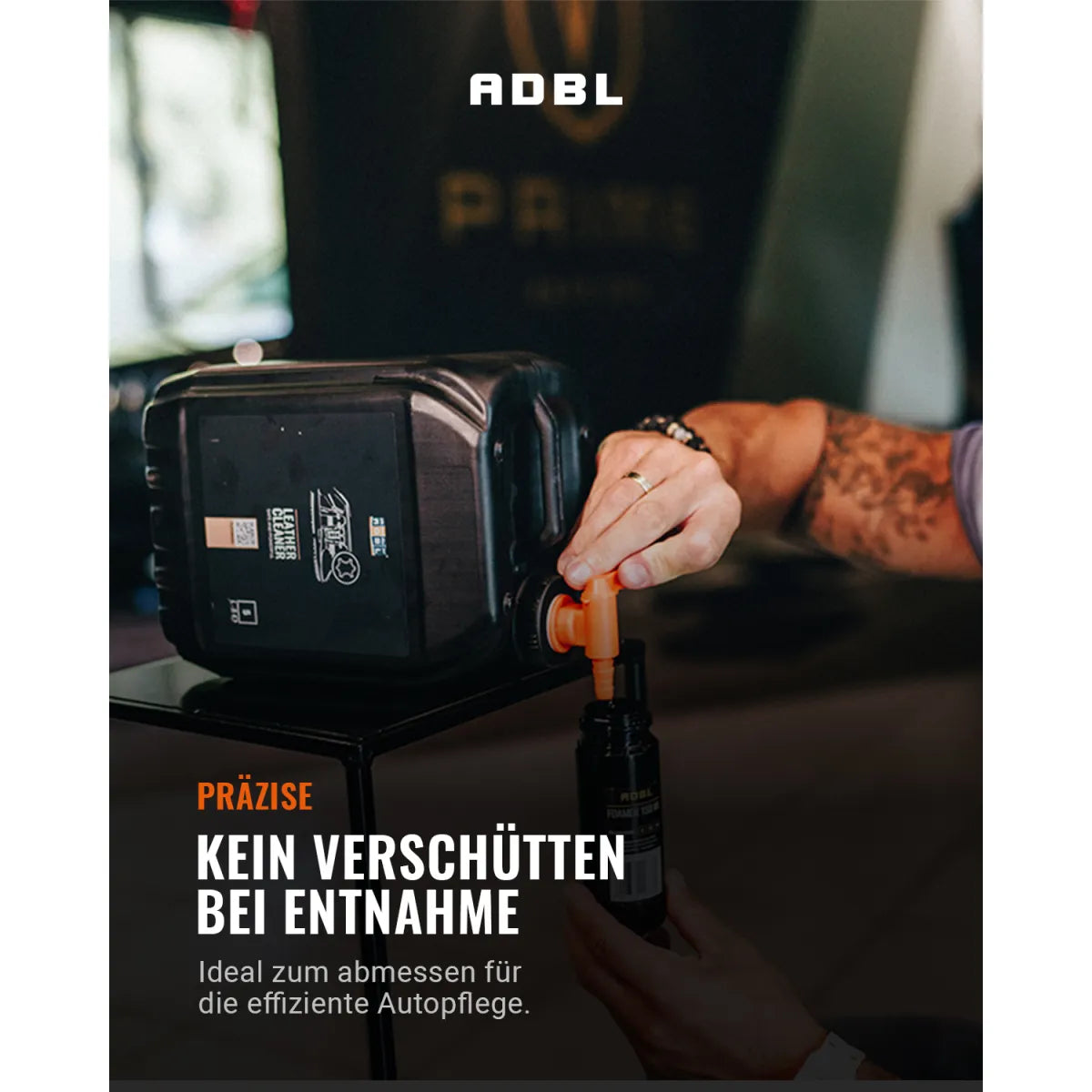 ADBL Tap Cap Dosierhahn für Kunststoffkanister
