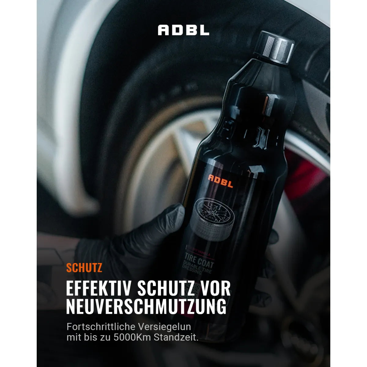 ADBL Tire Coat Reifendressing mit mattem bis satiniertem Finish