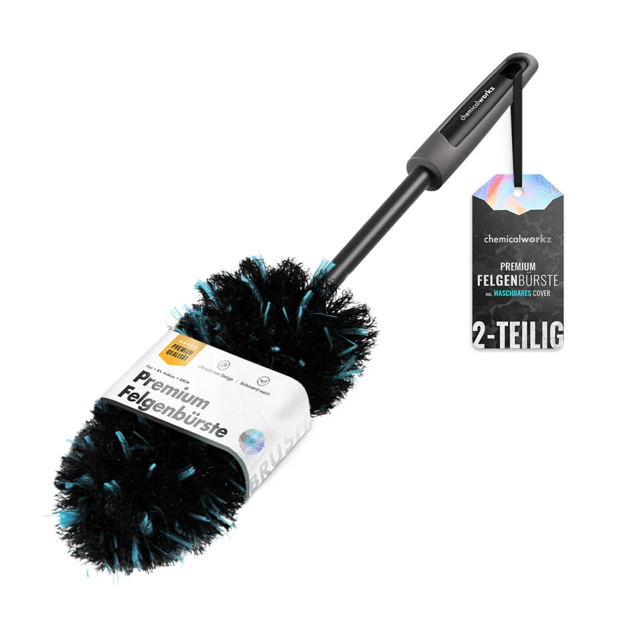 chemicalworkz Flat Wheel Brush Mikrofaser Felgenbürste