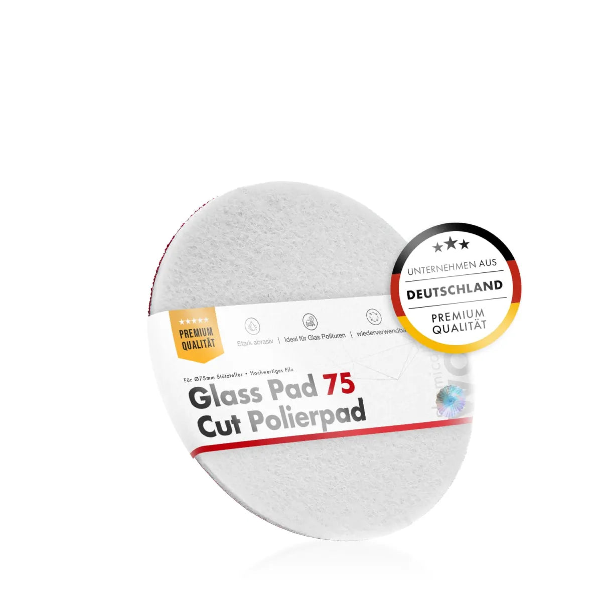chemicalworkz Glass Felt Perfomance Pad 75mm
