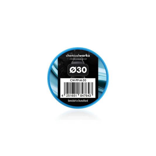 chemicalworkz Medium Polishing Performance Pad – blaues Polierpad 30 mm für feine Lackkorrektur