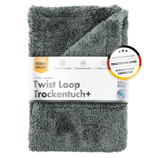 chemicalworkz Premium Twisted Towel 1600GSM Grau Trockentuch 50×80cm