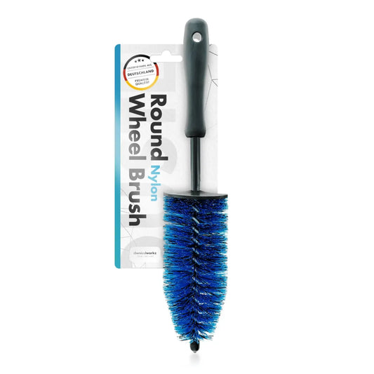 chemicalworkz Round Wheel Brush Felgenbürste blau schwarz