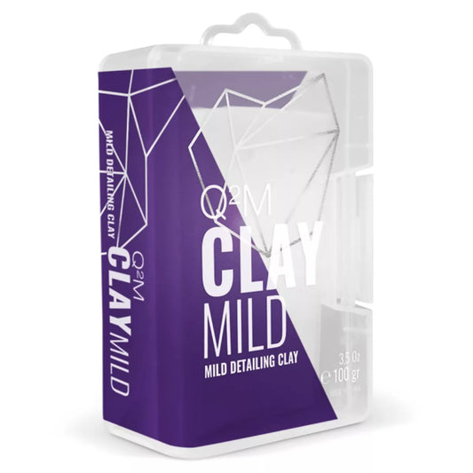 GYEON Q²M Clay Mild – violetter, weicher Tonstab für Autolackpflege und Dekontamination