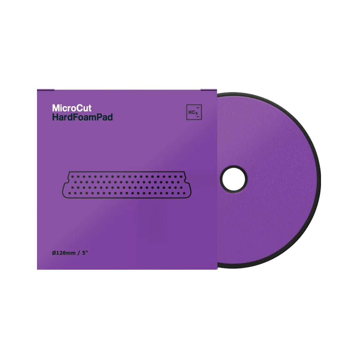 Koch Chemie Micro Cut Hard Foam Pad 126 mm lila Polierpad