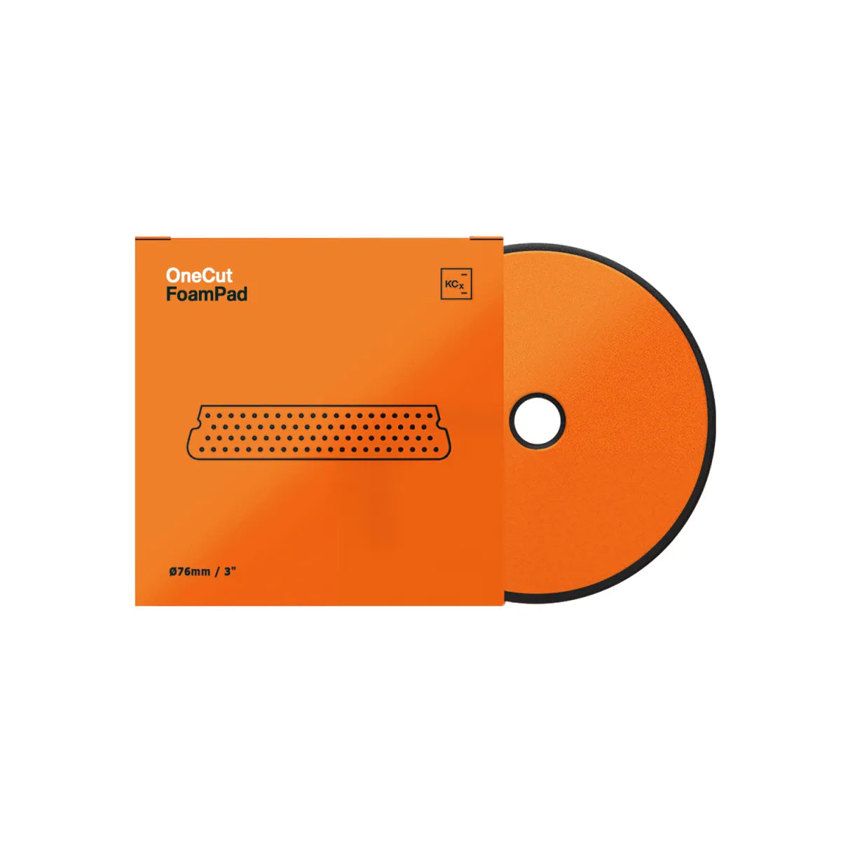 Koch Chemie One Cut Foam Pad 76 mm oranges Polierpad